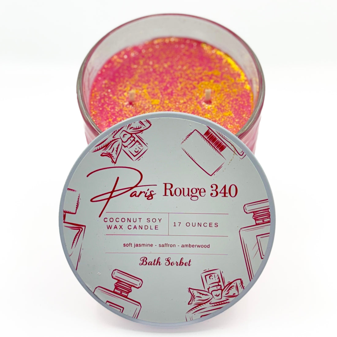 Paris Rouge 540 Candle