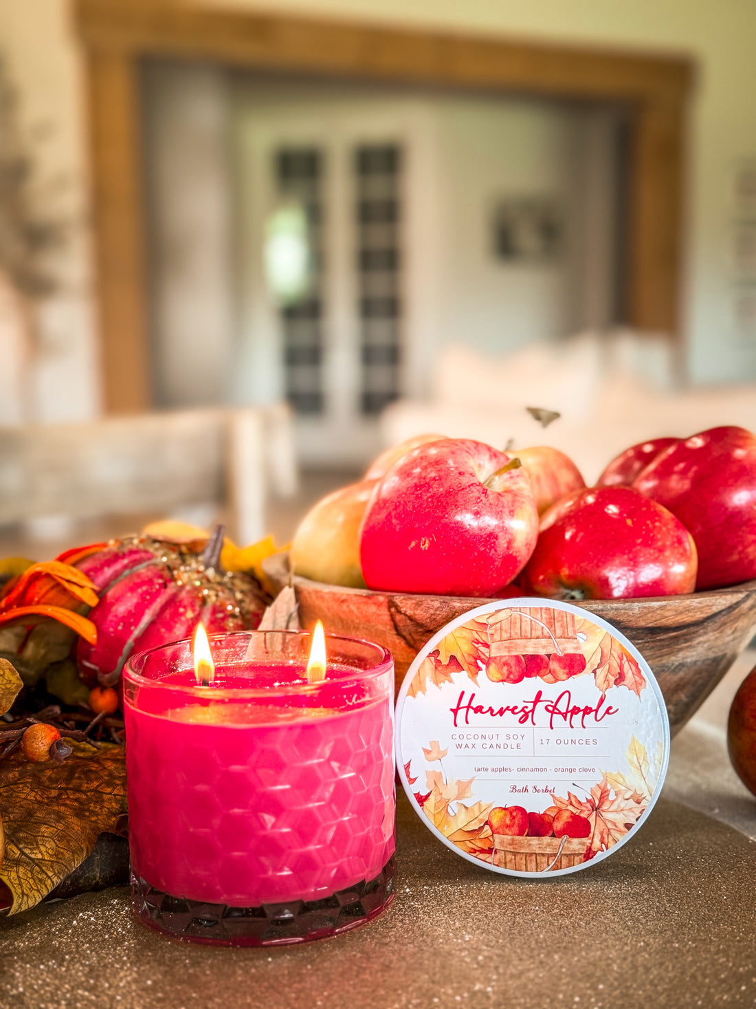 Harvest Apples Candle