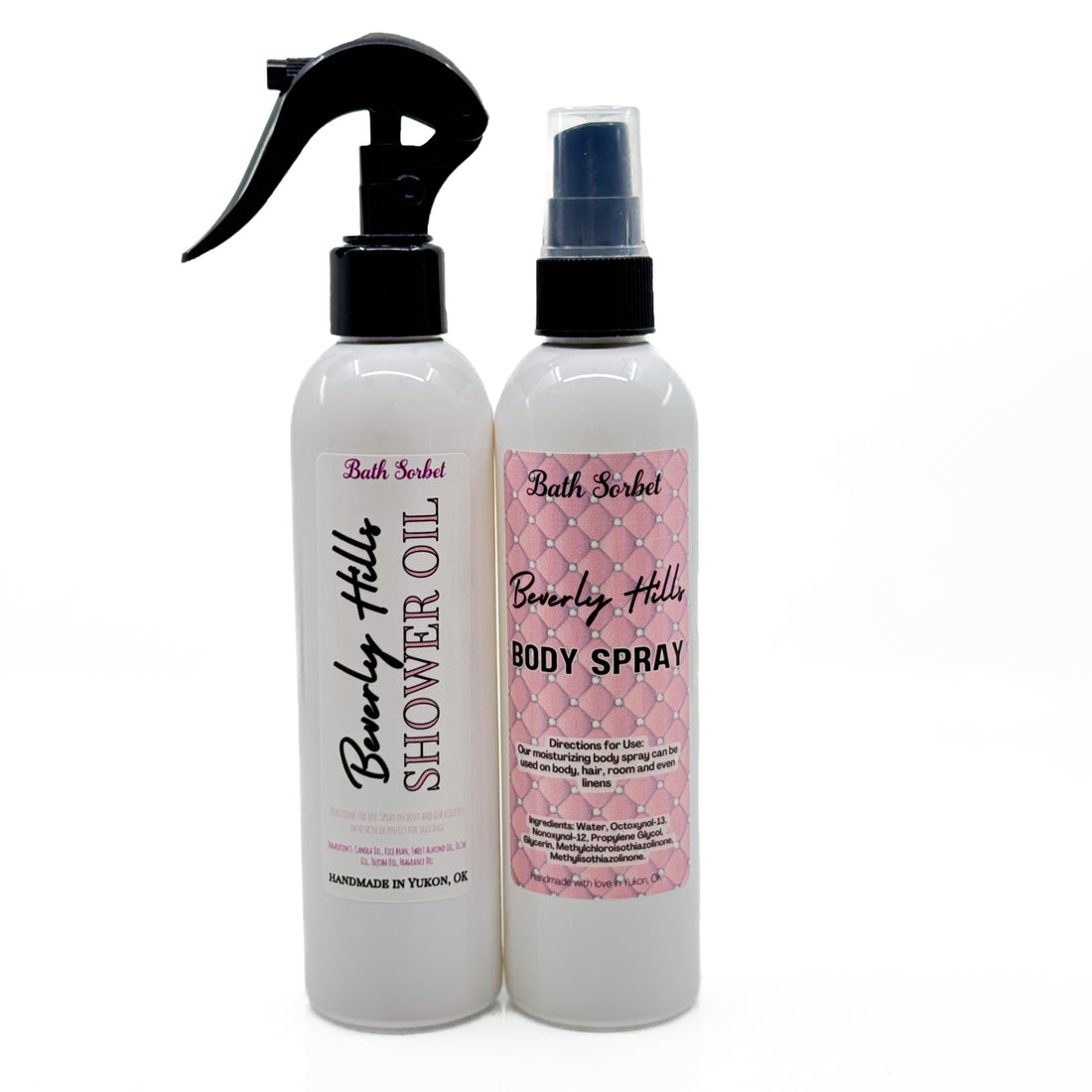 Beverly Hills Shower Oil & Body Spray Set