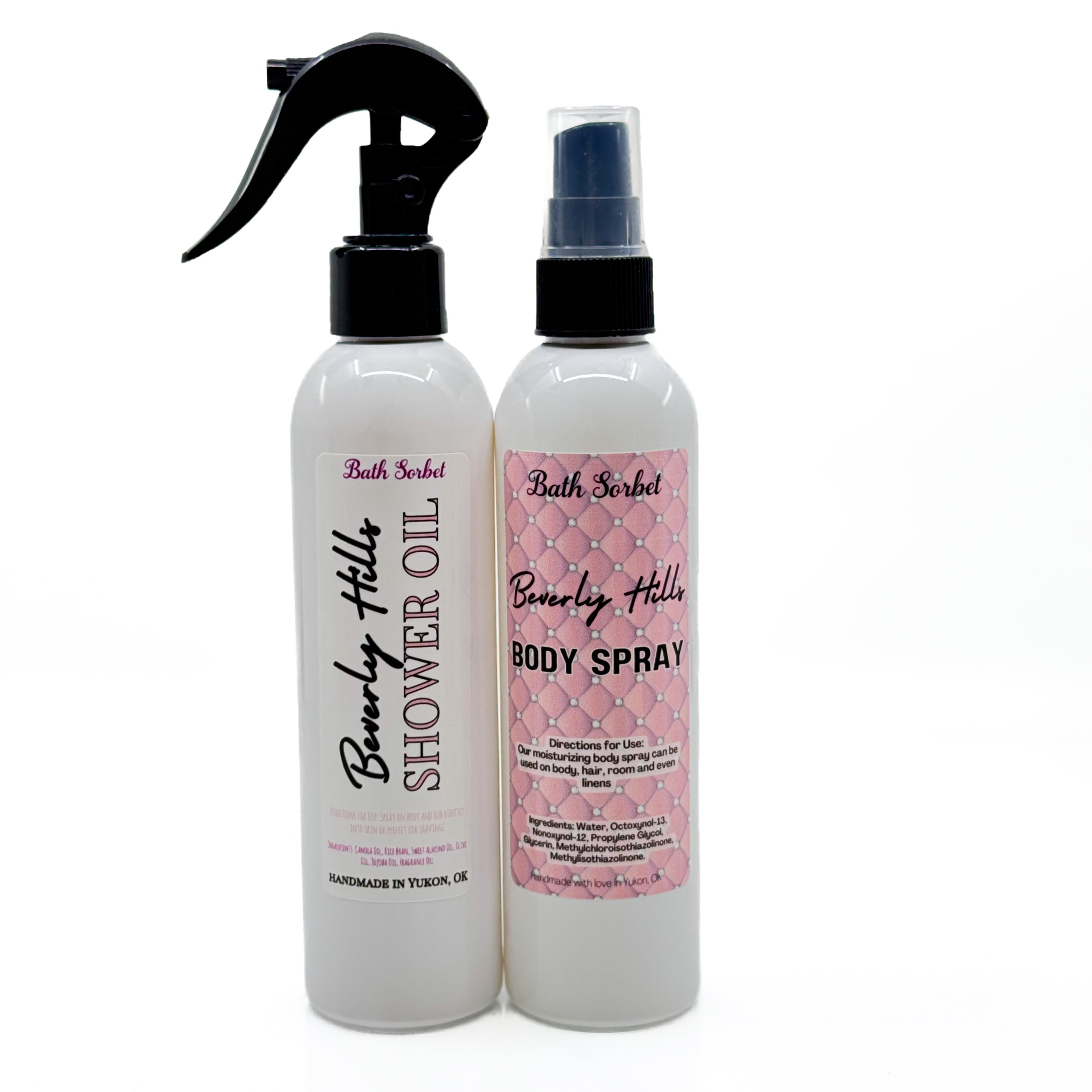 Beverly Hills Shower Oil & Body Spray Set