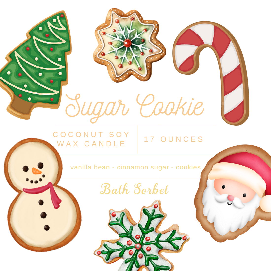 Sugar Cookie Candle