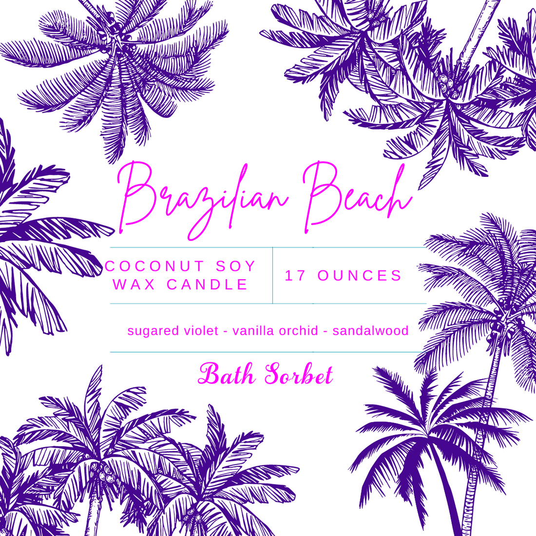 Brazilian Beach Candle