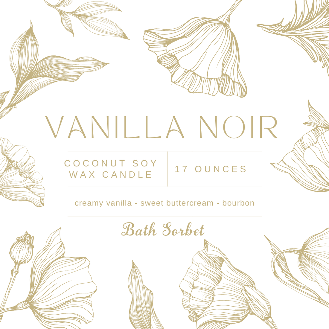 Vanilla Noir Candle