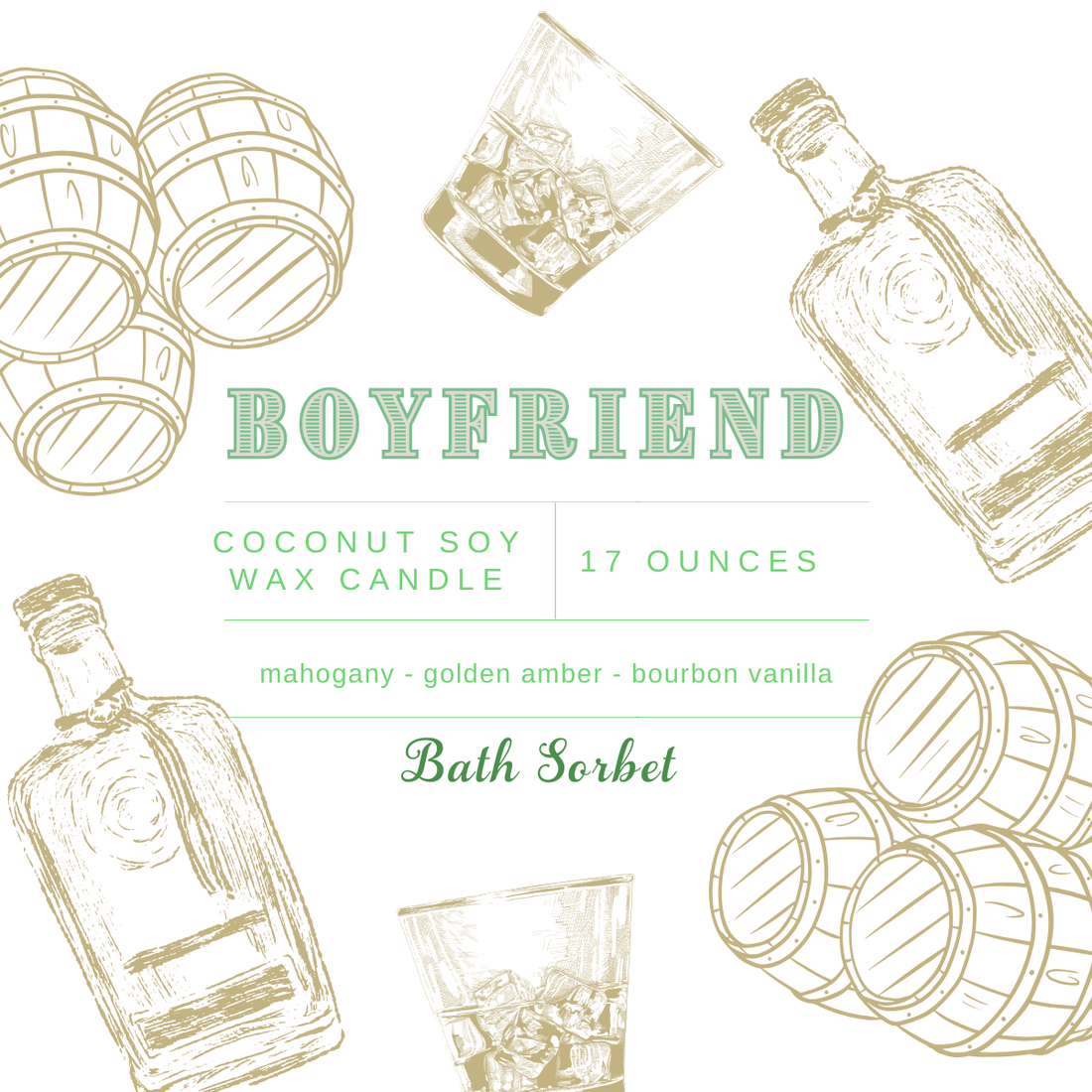 Boyfriend Candle