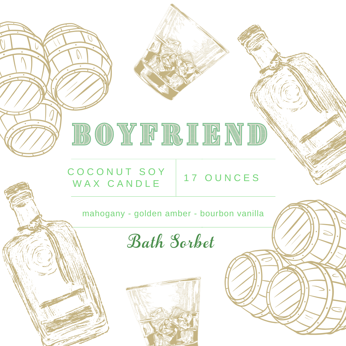 Boyfriend Candle