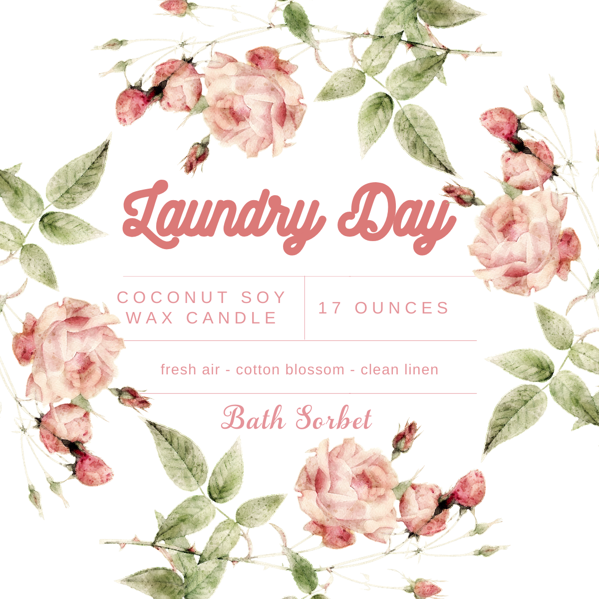 Laundry Day Candle