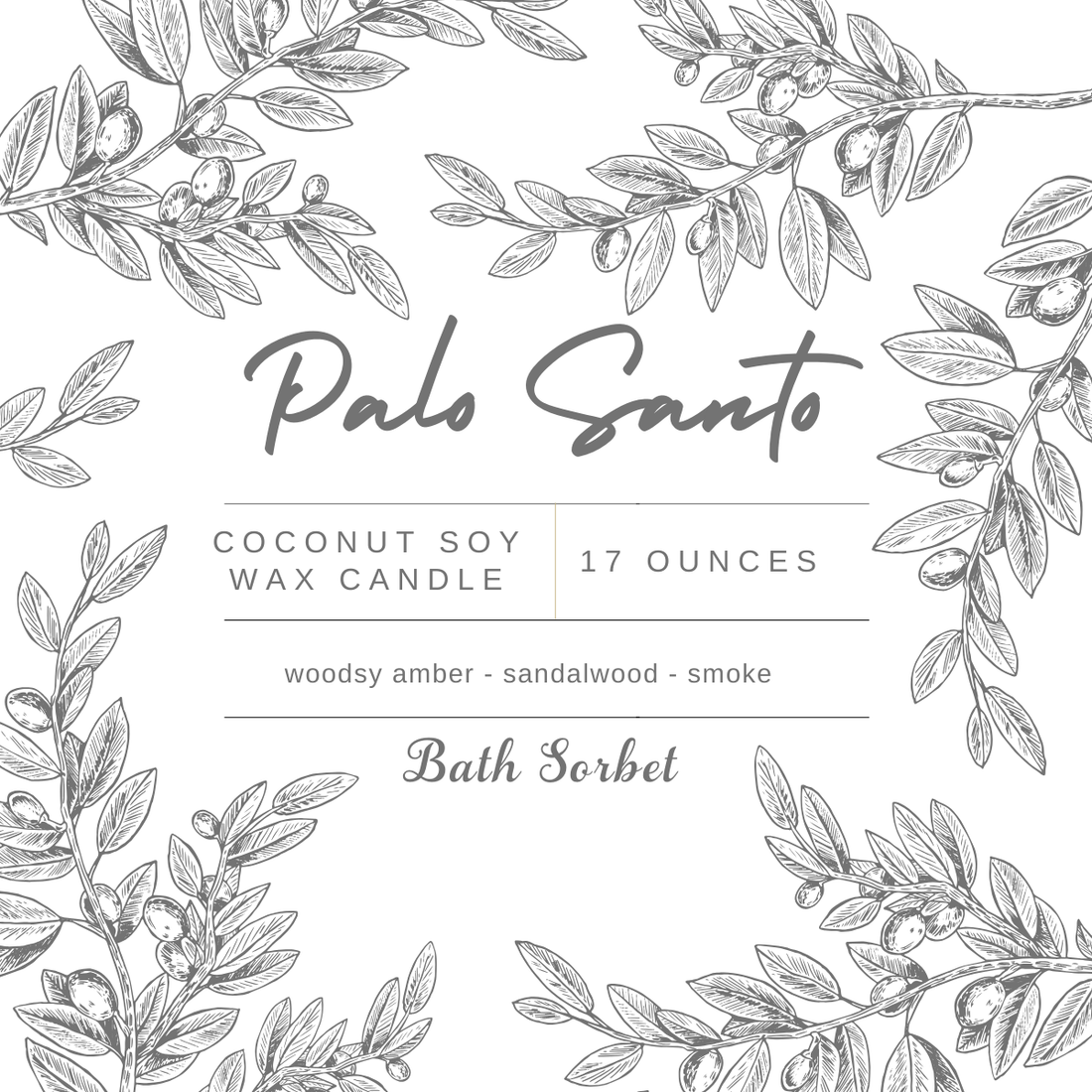 Palo Santo Candle