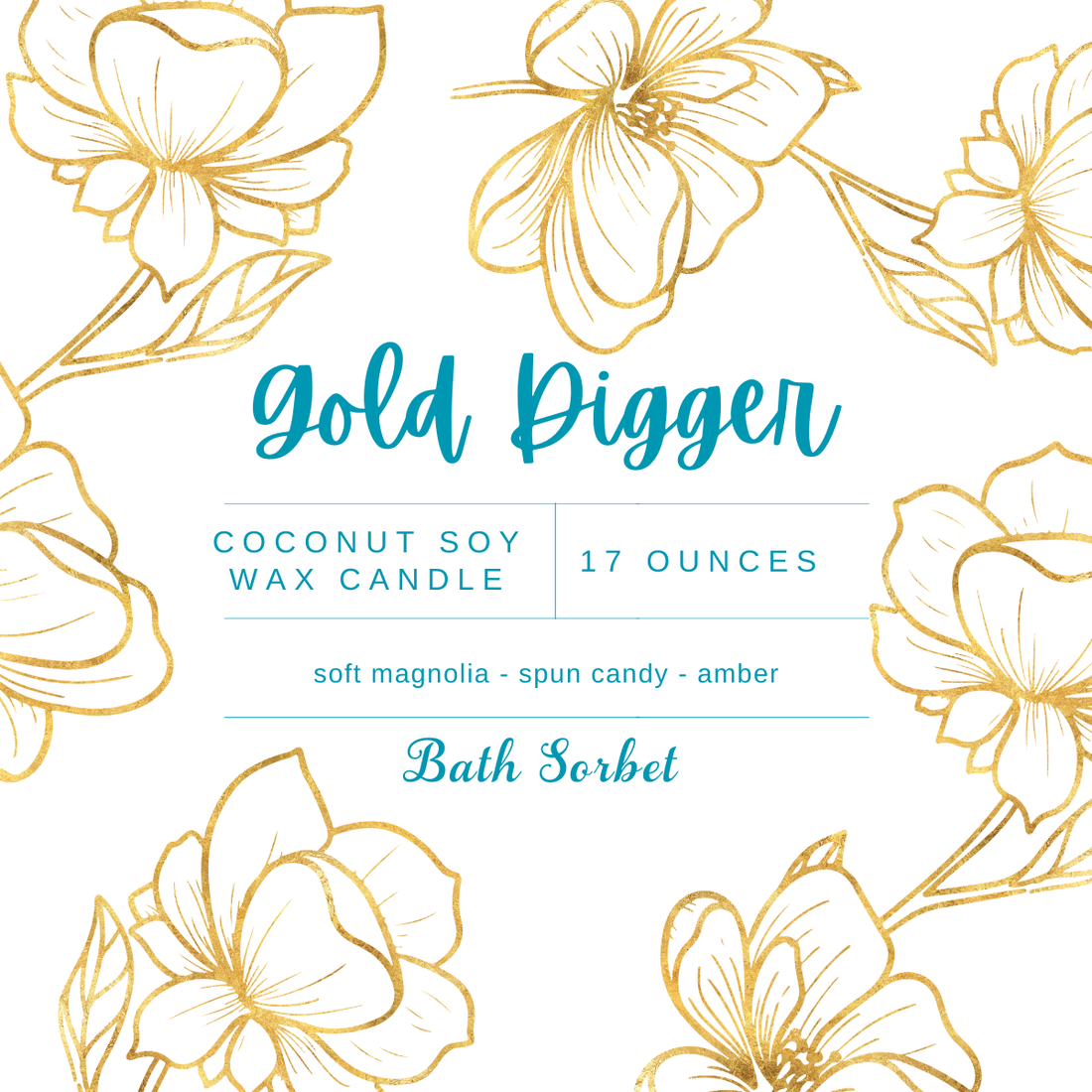 Gold Digger Candle