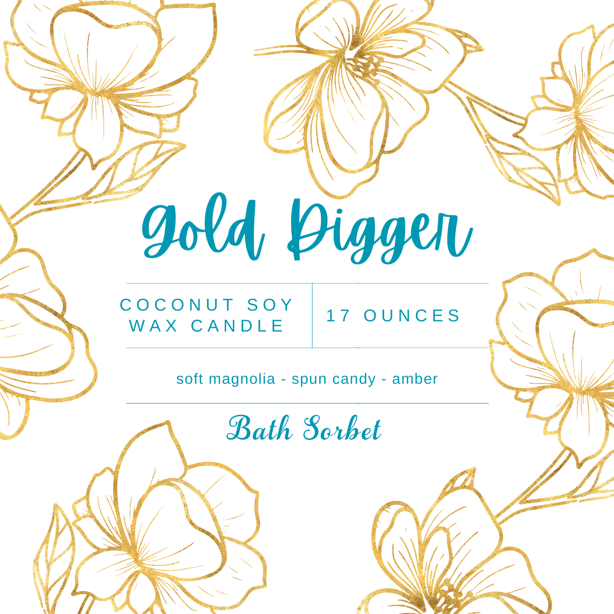 Gold Digger Candle