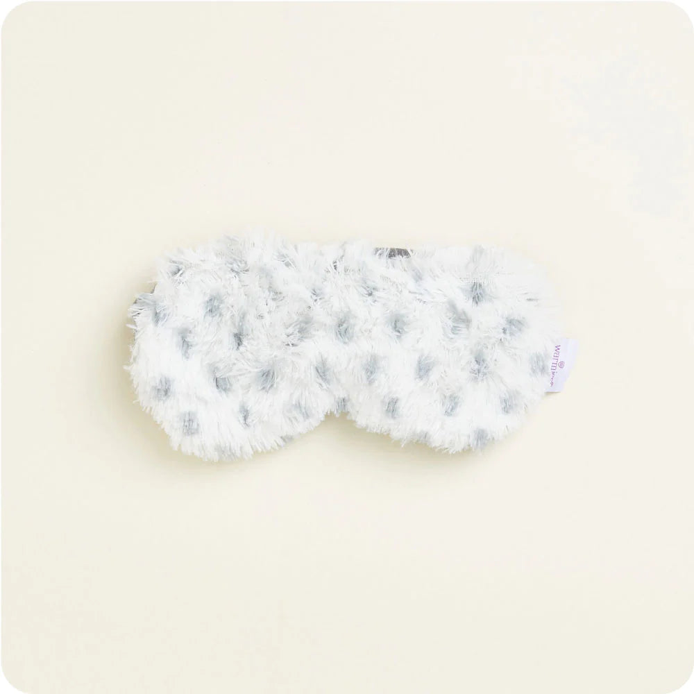 Snowy Leopard Warmies Eye Mask