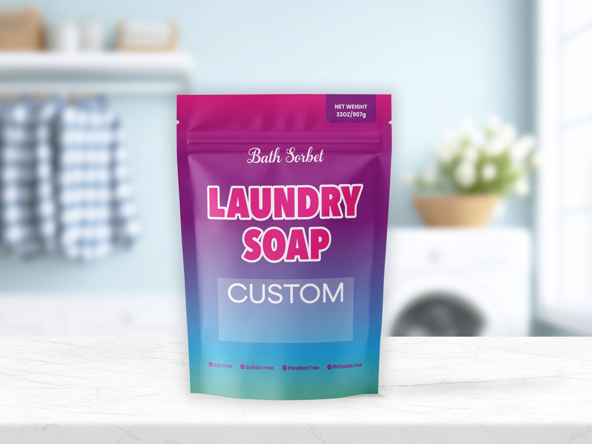 Custom Laundry Soap