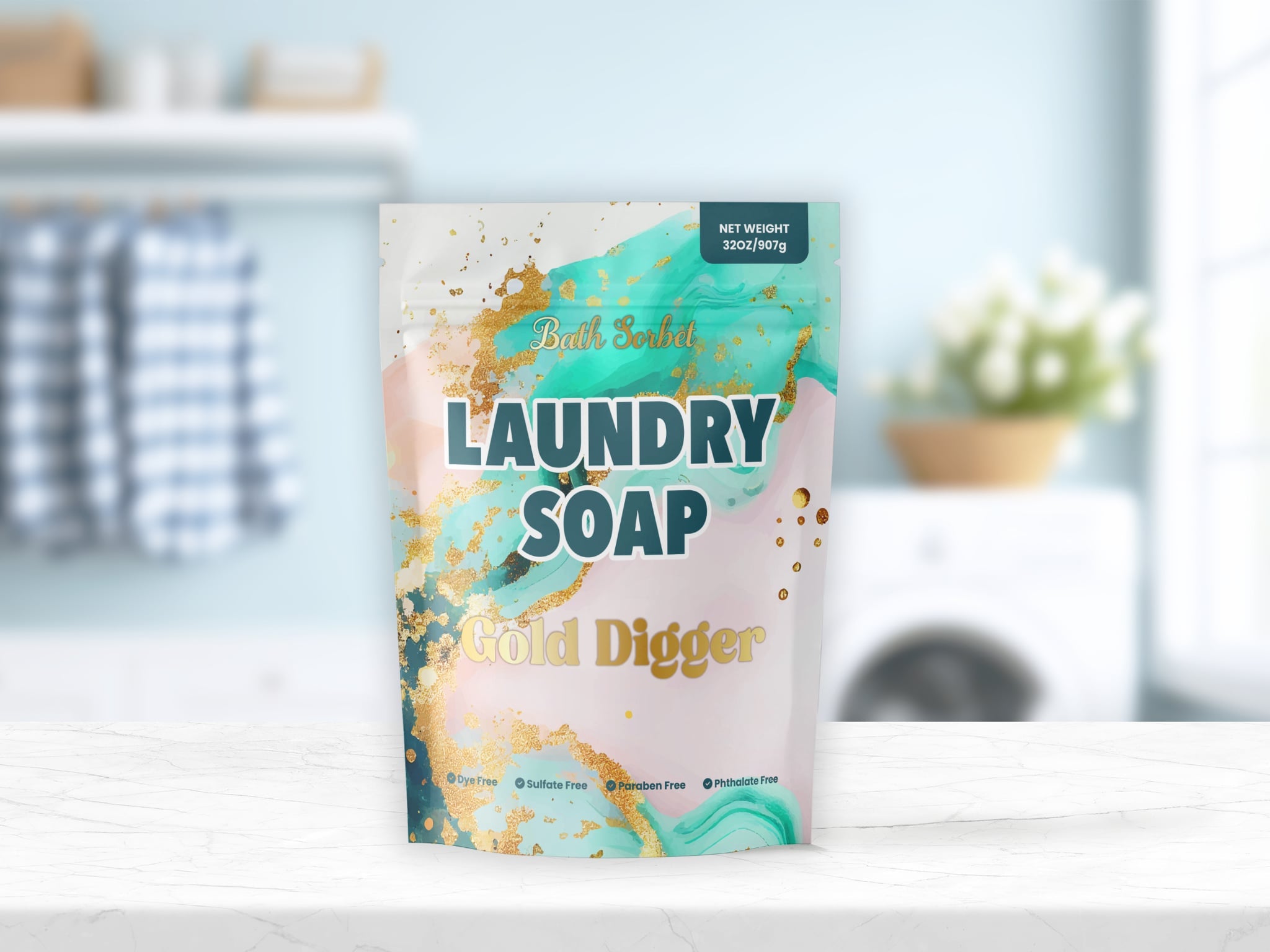 Gold Digger Laundry Soap