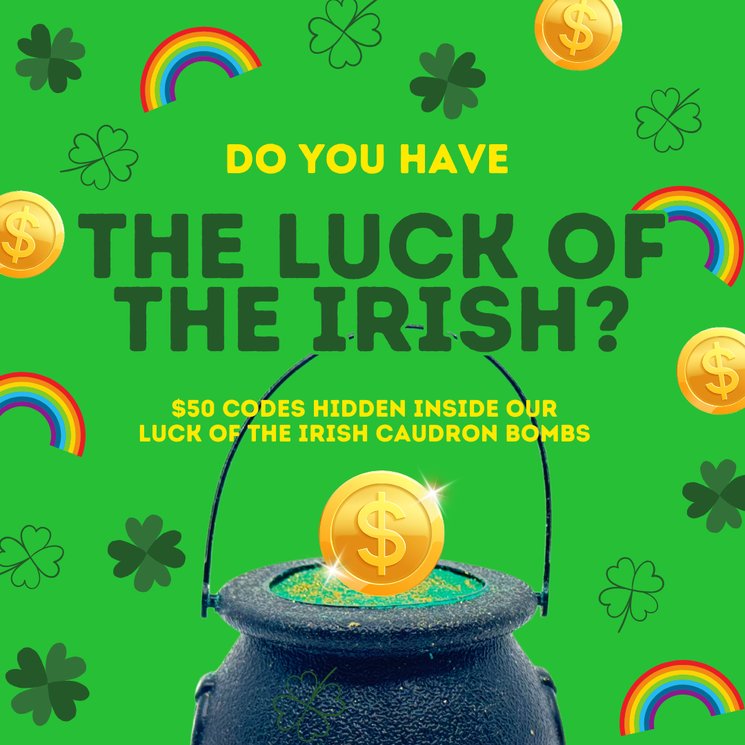 Luck of the Irish Cauldron Bath Bomb
