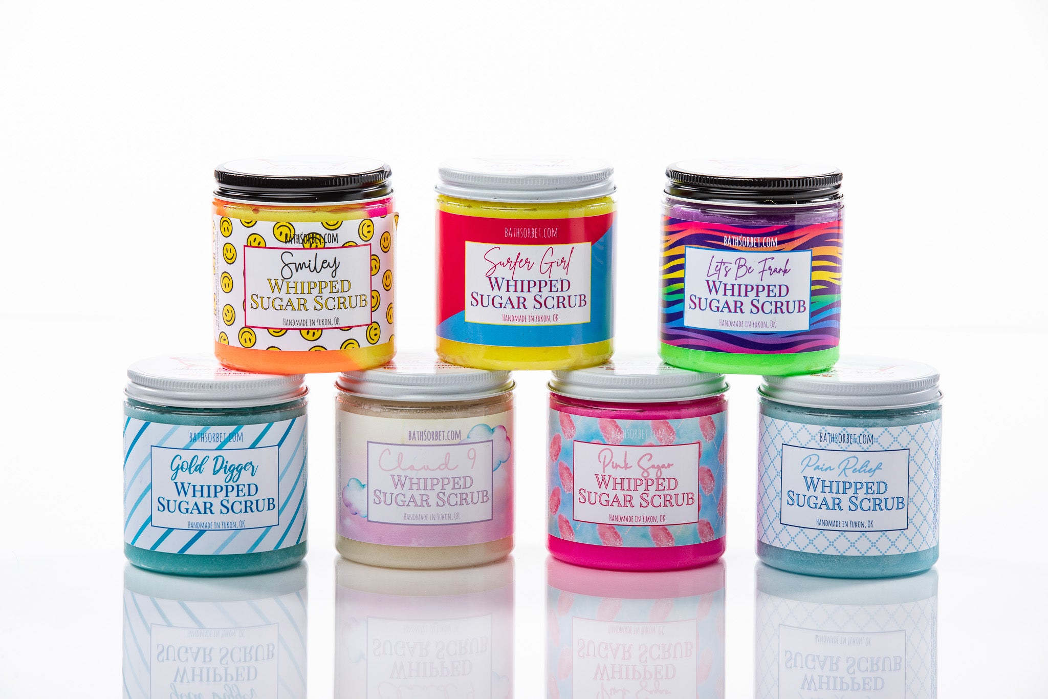 Whipped Sugar Scrubs