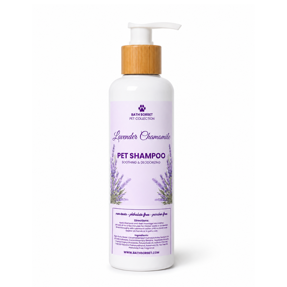 Lavender Chamomile Pet Shampoo