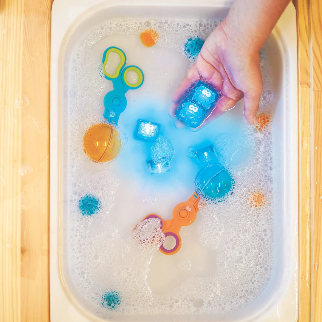 Cookie Monster Glo Pals - Light Up Cubes