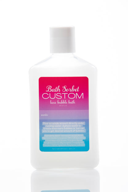 Custom Bubble Bath