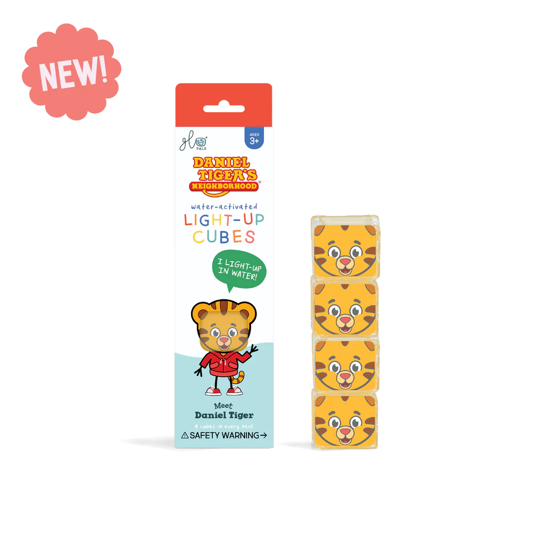 Daniel Tiger Glo Pals - Light Up Cubes