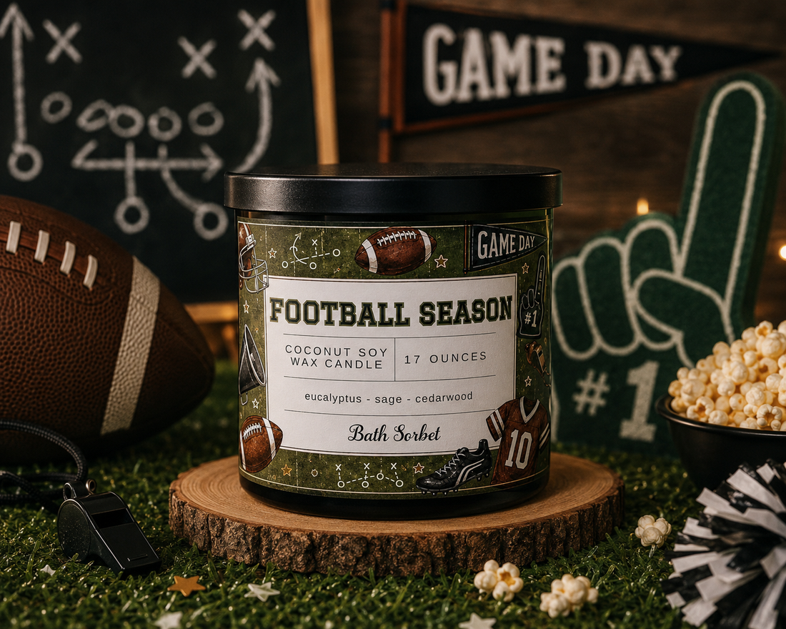Football Season Candle