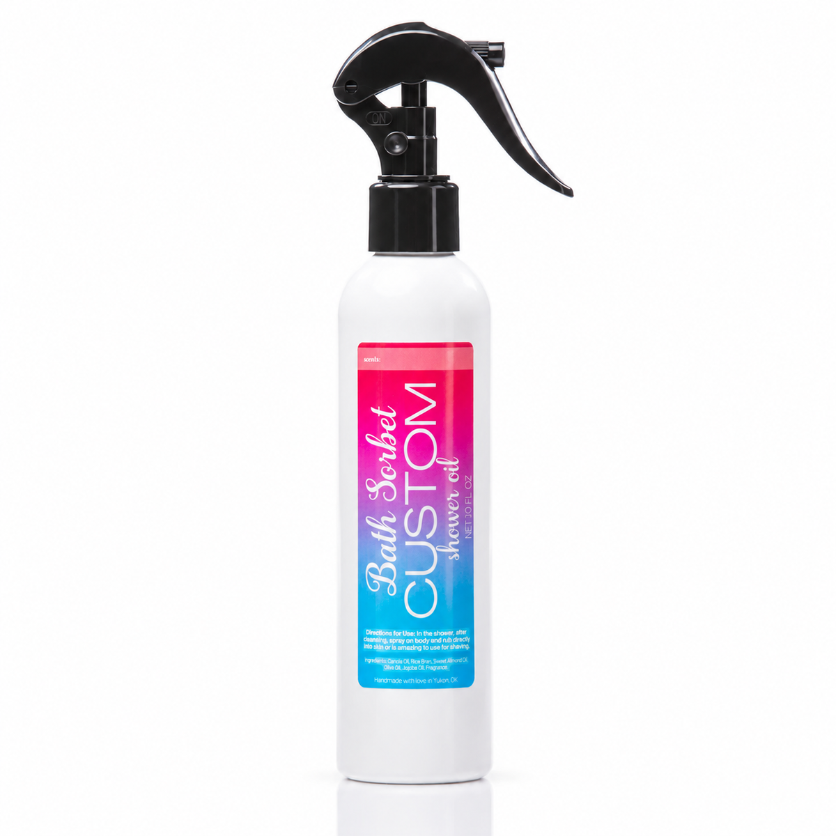 Custom Shower Oil