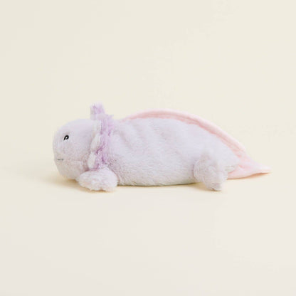 Pink Axolotl Warmies Junior