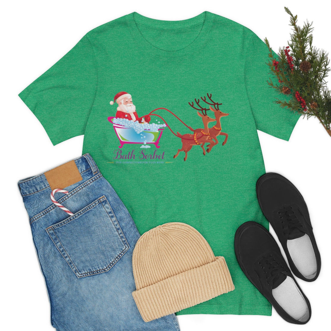 Bath Sorbet Christmas Tee