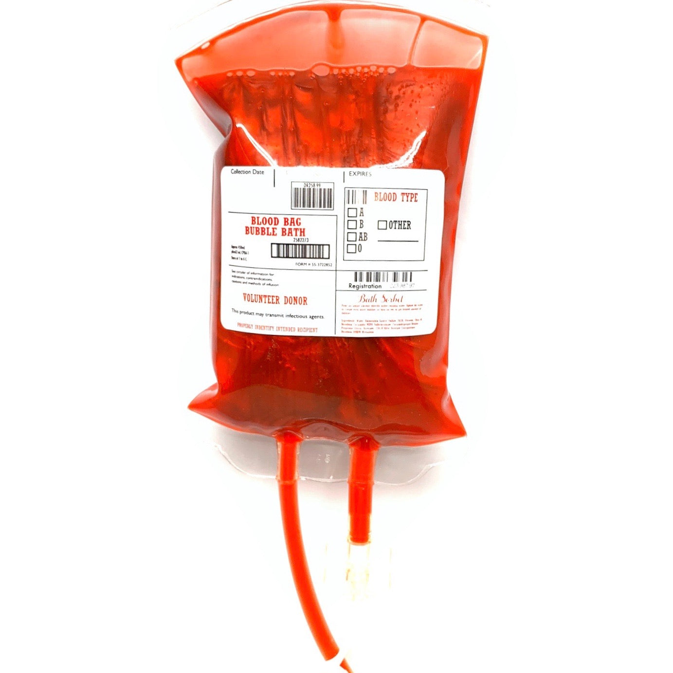 Blood Bag Luxe Bubble Bath